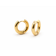 Chunky Gold Hoop Earrings
